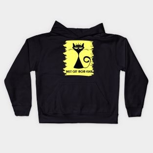 Best cat mom ever Kids Hoodie